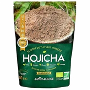 Hojicha grøn te pulver Økologisk - 50 gr - Aromandise