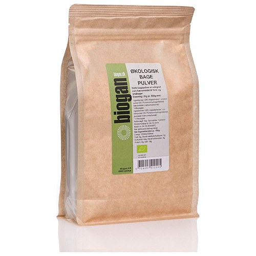 Bagepulver Økologisk - 1 kg - Biogan
