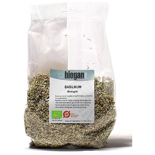 Basilikum Økologisk  - 100 gram - Biogan