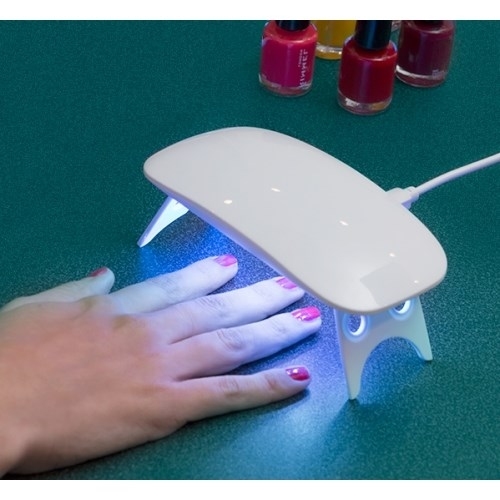 Køb UV-lampe til negle - InnovaGoods - Billigste netpris