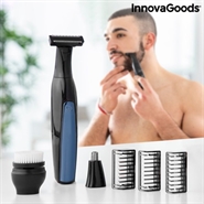 4 i 1 multifunktionel ergonomisk genopladelig barbermaskine - InnovaGoods