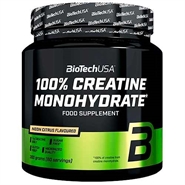 Creatine Monohydrate Neon Citrus - 300 gr - BioTechUSA