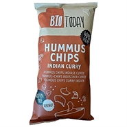 Hummuschips Indisk Karry Økologisk - 75 g - Bio Today