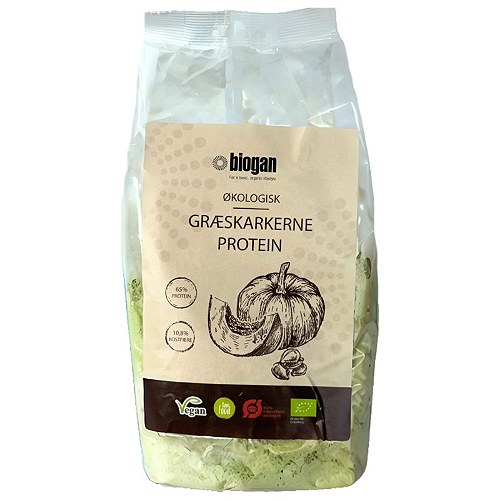 Græskarkerne protein Vegan Østrig Økologisk - 550 gram - Biogan