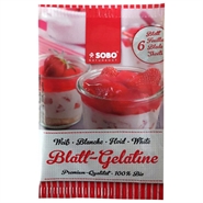 Husblas gelatine Økologisk - 6 blade - SOBO