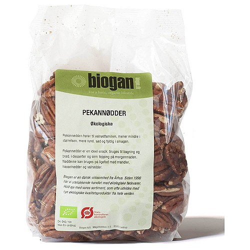Pekannødder Økologisk - 400 Gram - Biogan
