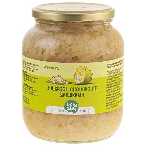 Surkål, Saurkraut, Vegan, Økologisk- 680 gr - Biogan