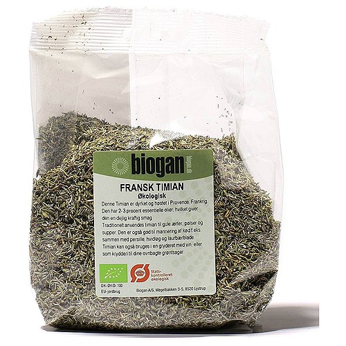 Timian Fransk Økologisk  - 100 gram - Biogan