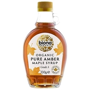 Pure Amber Ahornsirup Grade A Økologisk - 330 g - Biona Organic