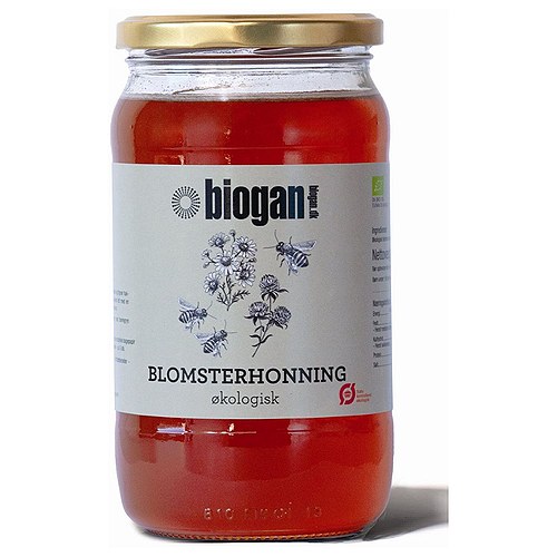 Blomster honning Økologisk - 1 kg - Biogan