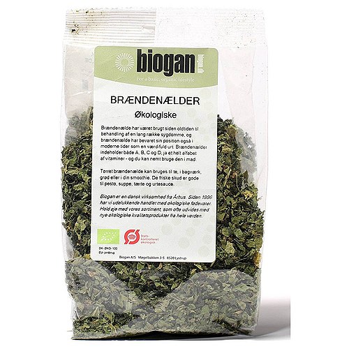 Brændenælder Østrig Økologisk - 50 gram - Biogan