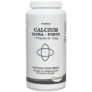 Calcium Ultra Forte + Vitamin D3 10 µg - 200 tabletter - Camette