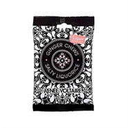 Ginger Chews Saltlakrids - 84 g - Renée Voltaire