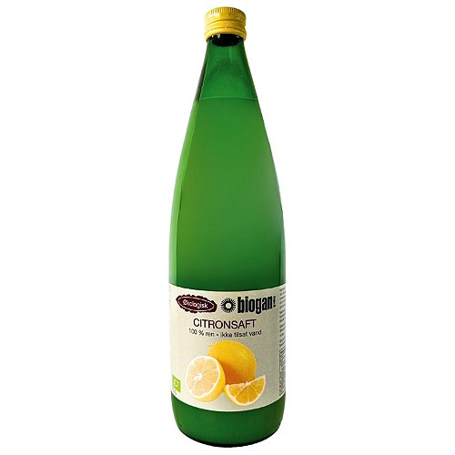 Citronsaft 100% Økologisk - 1 liter - Biogan