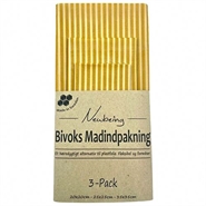 Bivoks Madindpakning Gul - 3 stk - Newbeing