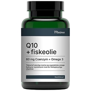 Q10 + Fiskeolie - 60 Kapsler - Mezina
