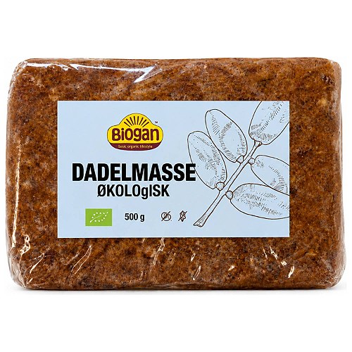 Dadelmasse  Økologisk  - 500 gram - Biogan