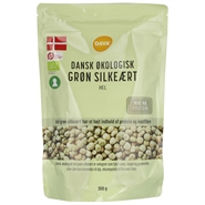 Hele grønne silkeærter Danske Økologisk - 300 g - DAVA