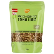Grønne linser Danske Økologisk - 300 g - DAVA