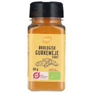 Gurkemeje Økologisk - 60 g - DAVA