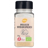 Hvidløgspulver Økologisk - 50 g - DAVA
