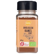 Stødt kanel Økologisk - 45 g - DAVA