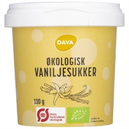 Vaniljesukker Økologisk - 110 g - DAVA