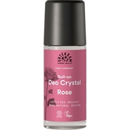 Deo crystal roll on Rose Økologisk - 50 ml - Urtekram