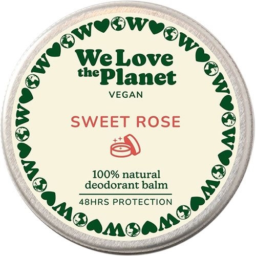 Deodorant balm Sweet Rose - 35 gram - We love the Planet