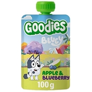 Goodies Bluey apple & blueberry smoothie - 100 g - Goodies