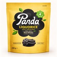 Panda lakrids - 240 gram - DISCOUNT PRIS