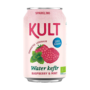 Vandkefir Hindbær & Mynte Økologisk - 33 Cl. - Kult