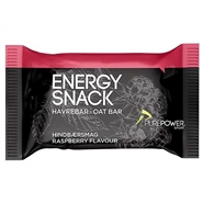 Energy Snack Havrebar Hindbær - 60 g - Pure Power