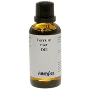 Ferrum met. D12 - 50 ml. - Allergica