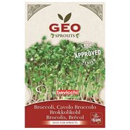 Broccolifrø sort: Brassica Oleracea til spiring Økologisk - 13 gr - Geo