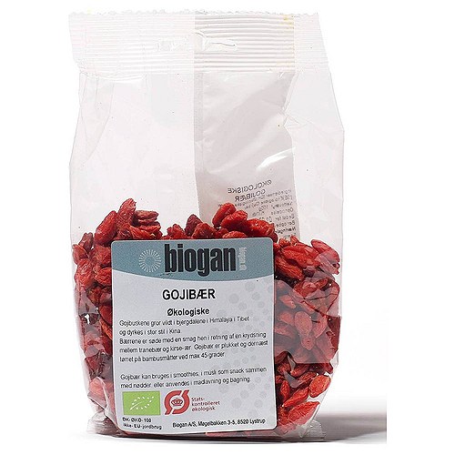 Gojibær Økologisk - 100 gram - Biogan