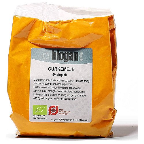 Gurkemeje Økologisk - 200 gram - Biogan