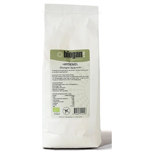 Hirsemel glutenfri Polen Økologisk - 1 kg - Biogan