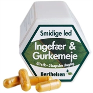 Ingefær & Gurkemeje - 60 kapsler - Berthelsen