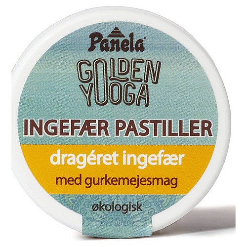Ingefærpastiller med gurkemejesmag Økologisk - 30 gram - Panela