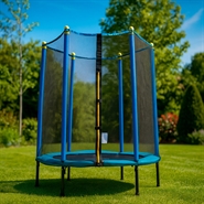 Junior trampolin med sikkerhedsnet - InnovaGoods