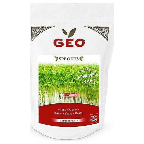 Karsefrø til spiring Økologisk - 350 gram - GEO
