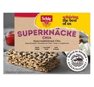 Knækbrød med chia, Glutenfri - 140 gram - Schär