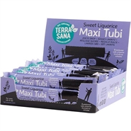 Lakridsstang maxi Tubi sød blød finsk Økologisk - 28 gr.