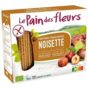 Hasselnødknækbrød Økologisk - 150 g - Le pain des fleurs
