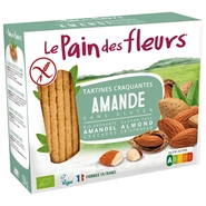 Mandelknækbrød Økologisk - 150 g - Le pain des fleurs