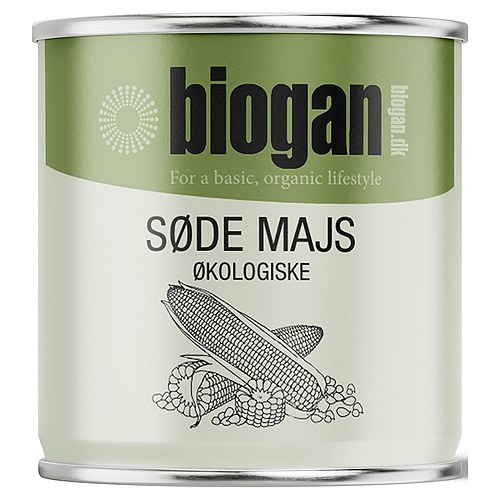 Majs søde på dåse Italien Økologisk  - 160 gram - Biogan - DISCOUNT PRIS