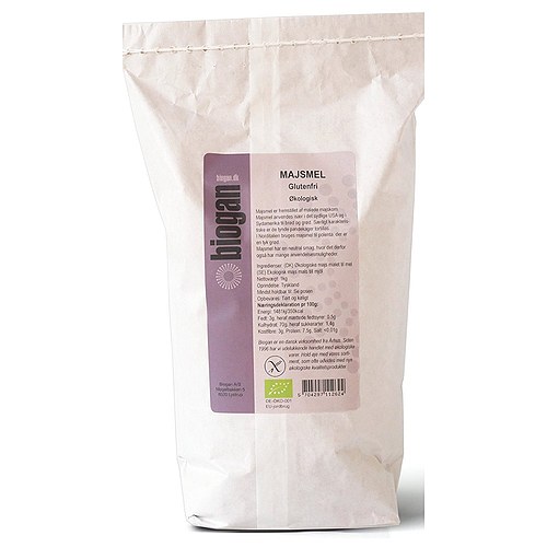Majsmel glutenfri Økologisk - 1 kg - Biogan