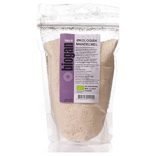Mandelmel Spanien Økologisk - 500 gr - Biogan
