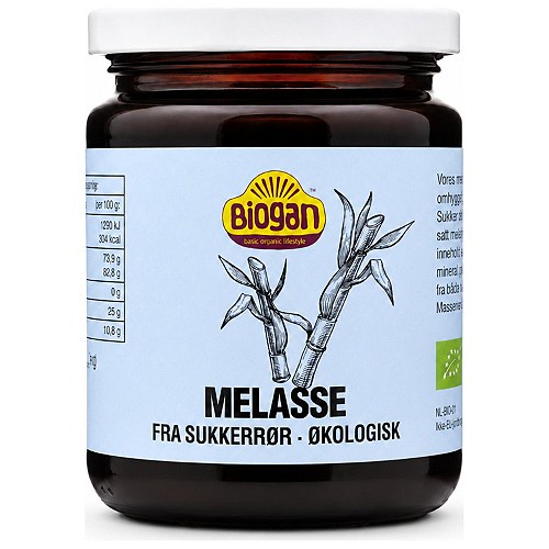 Melasse af sukkerrør Økologisk - 300 g - Biogan